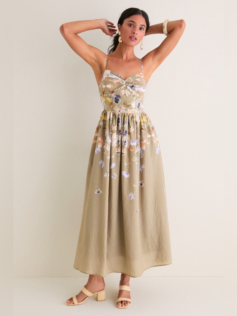 NWT En Saison Yvette Midi Dress